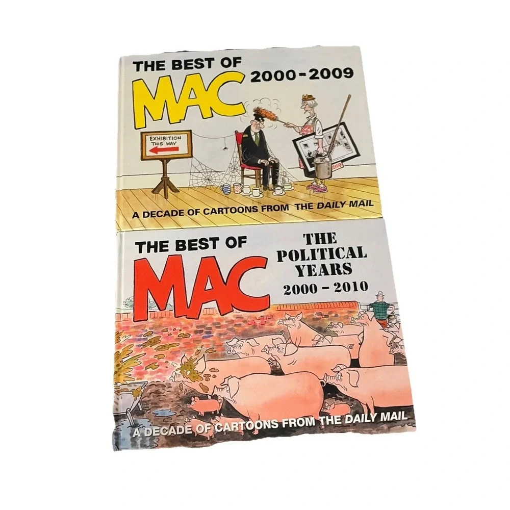 2 - Best of Mac: A Decade of Cartoons/ Political Years by Stan McMurtry Hardback